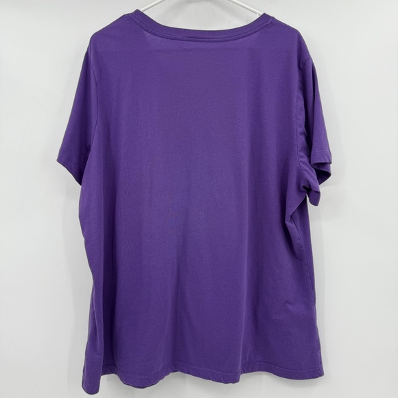 Eeyore T Shirt Women 3X Purple Disney Dont Let Monday Run Sunday Short Sleeve - Picture 4 of 8